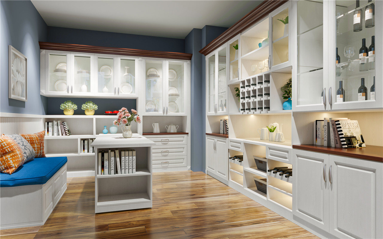 鈦白浮雕生態(tài)板-板材全屋定制案例