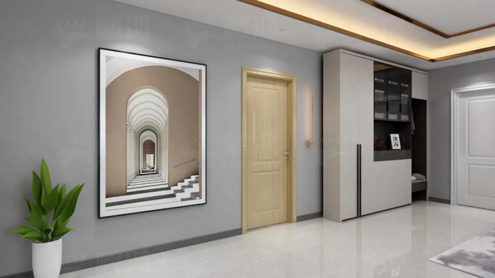 無漆簡約木門-WQJY002A 簡約免漆木門